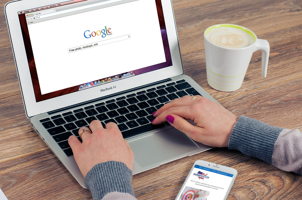 Image represents resource tools and strategy to get a business website optimized for inclusion in Google search results.